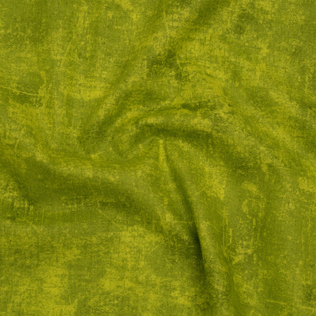Printed Quilting Cotton by Northcott - Chartreuse Painterly Texture - Canvas Collection