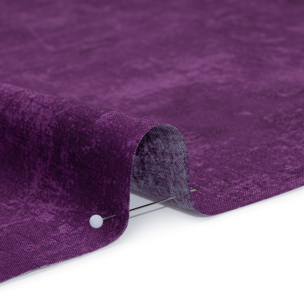 Printed Quilting Cotton by Northcott - Plum Painterly Texture - Canvas Collection