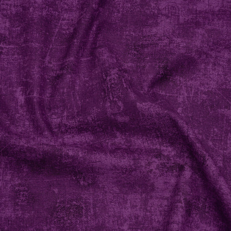 Printed Quilting Cotton by Northcott - Plum Painterly Texture - Canvas Collection