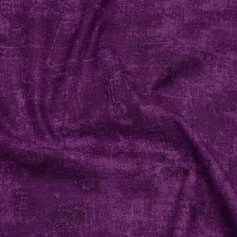 Printed Quilting Cotton by Northcott - Plum Painterly Texture - Canvas Collection