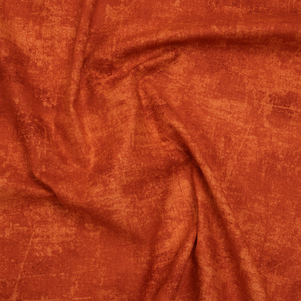 Printed Quilting Cotton by Northcott - Pumpkin Spice Painterly Texture - Canvas Collection