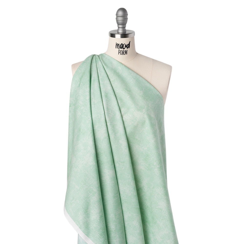 Printed Quilting Cotton by Northcott - Minty Painterly Texture - Canvas Collection
