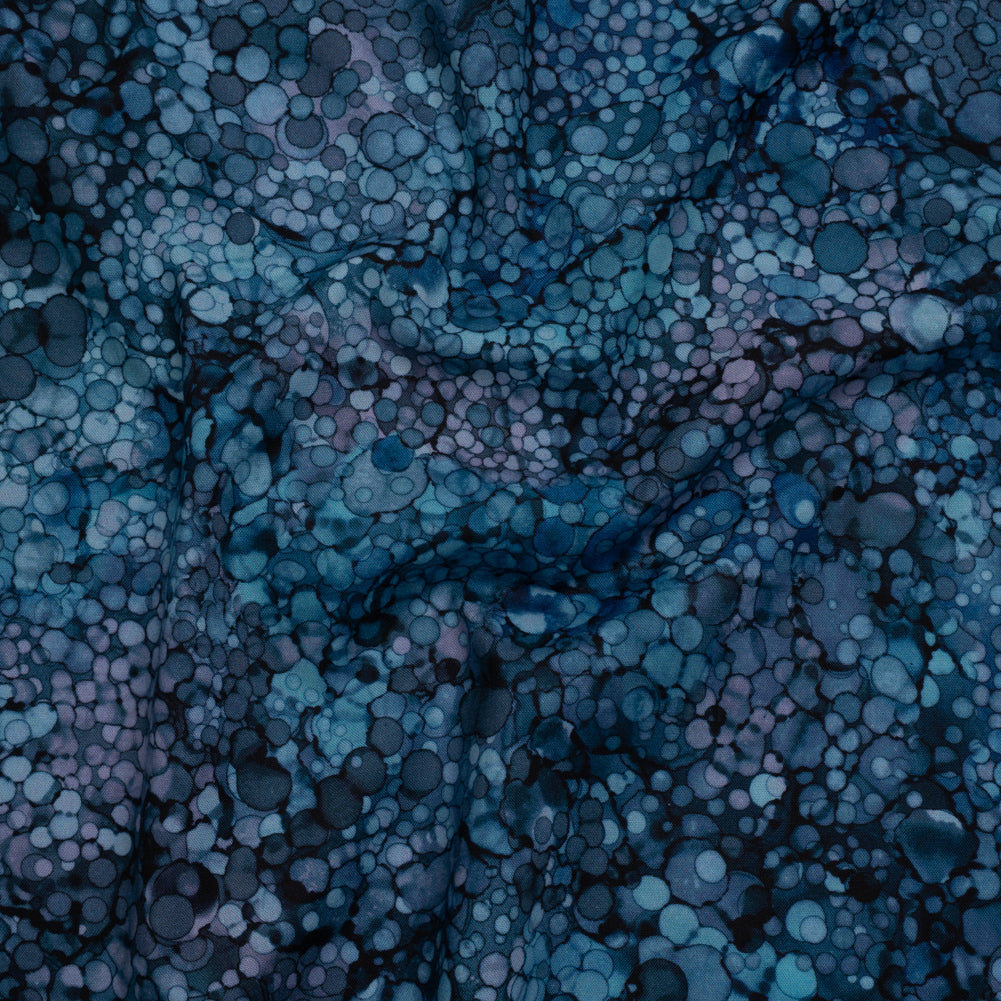 Printed Quilting Cotton by Northcott - Twilight Bubbles - Bliss Collection