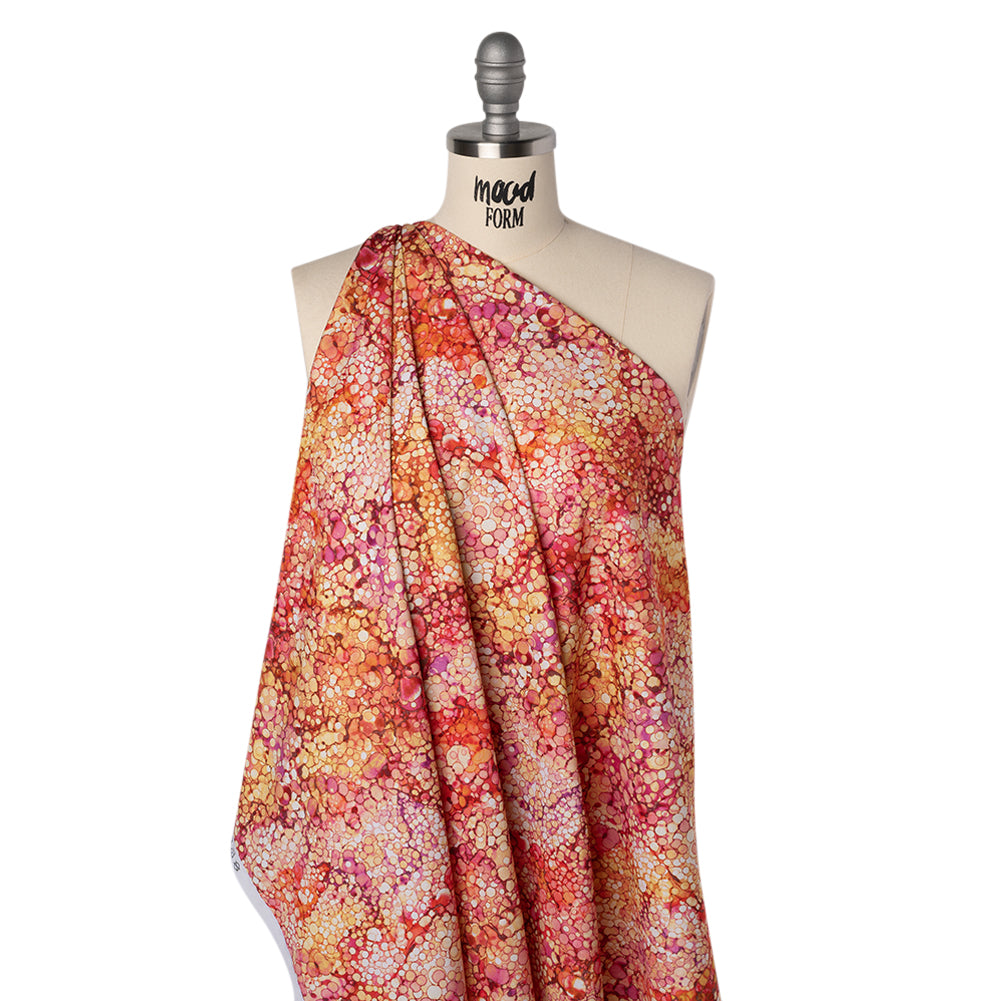 Printed Quilting Cotton by Northcott - Tahitian Sunset Bubbles - Bliss Collection