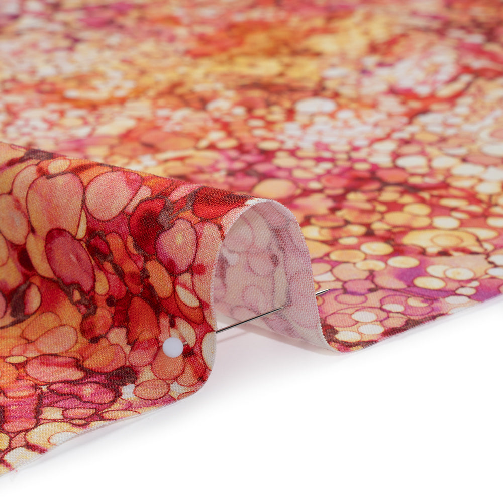 Printed Quilting Cotton by Northcott - Tahitian Sunset Bubbles - Bliss Collection