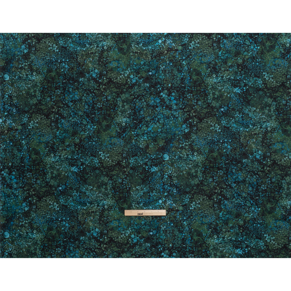 Printed Quilting Cotton by Northcott - Night Pine Bubbles - Bliss Collection
