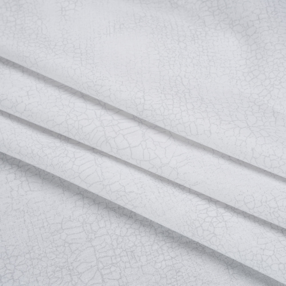 Quilting Cotton by Northcott - Snow Textural Abstract - Crackle Collection