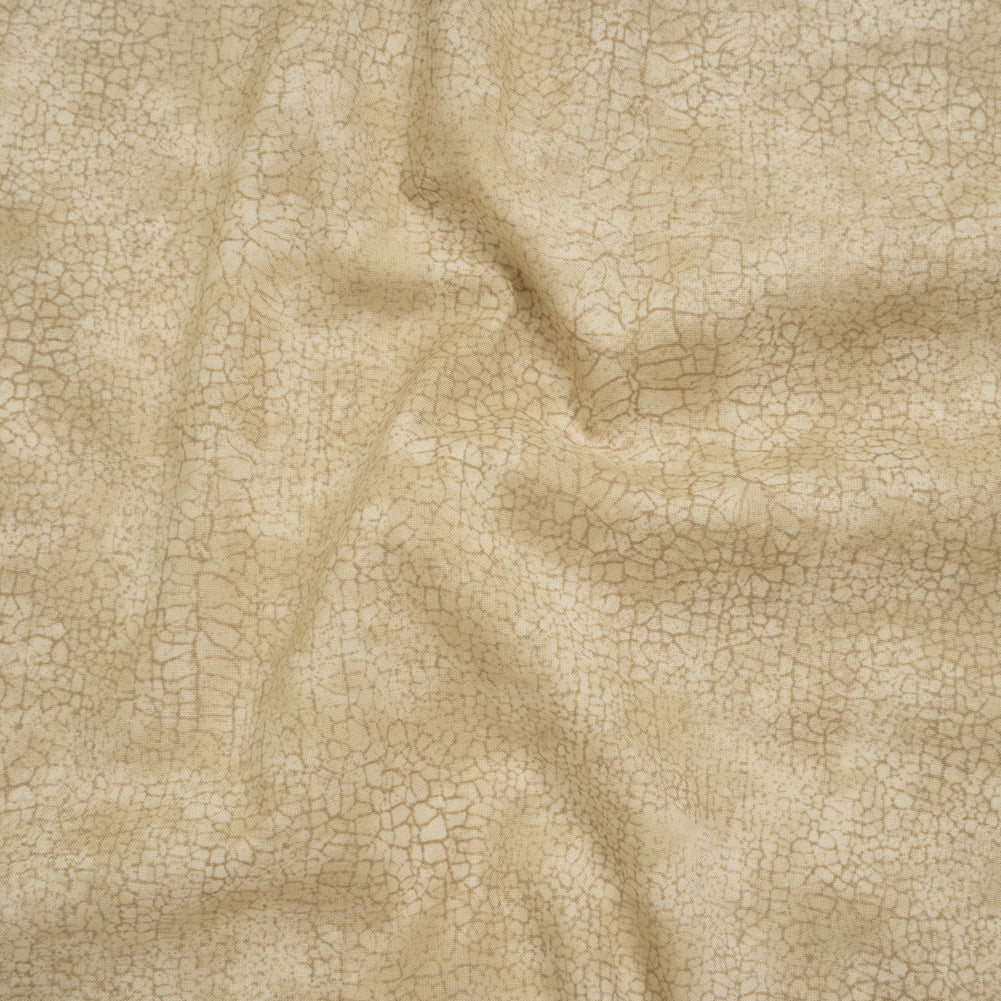 Quilting Cotton by Northcott - Taupe Textural Abstract - Crackle Collection