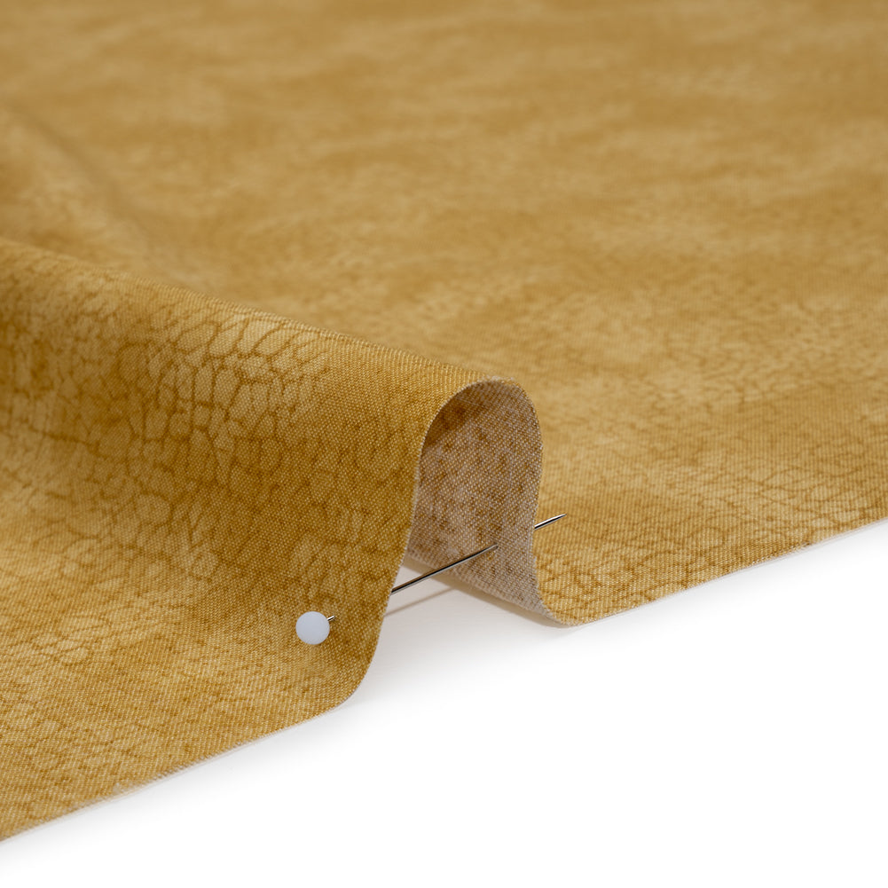 Quilting Cotton by Northcott - Sponge Toffee Textural Abstract - Crackle Collection