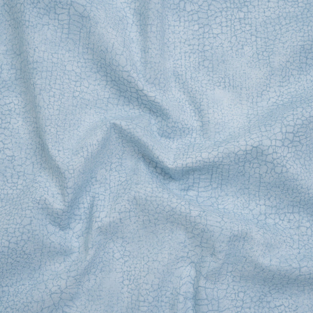 Quilting Cotton by Northcott - Cape Blue Textural Abstract - Crackle Collection