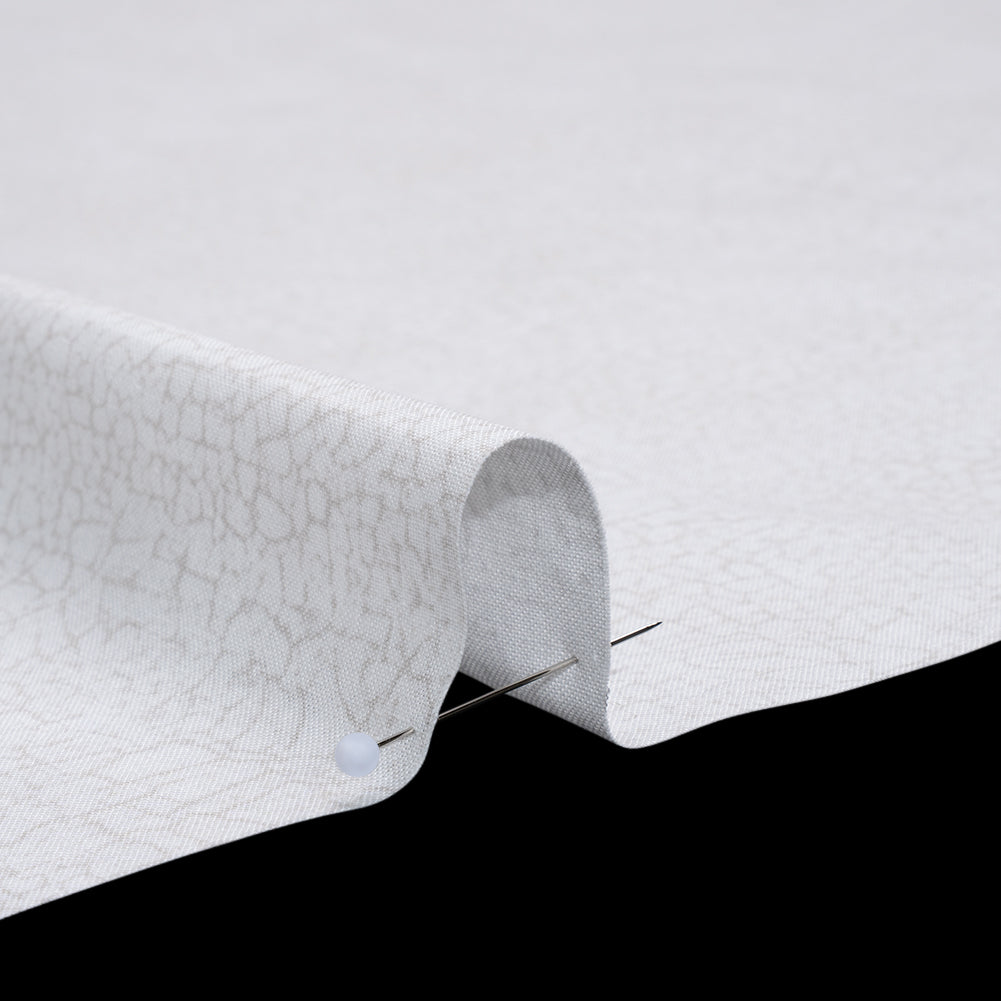 Quilting Cotton by Northcott - White Wash Textural Abstract - Crackle Collection