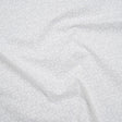Printed Quilting Cotton by Patrick Lose for Northcott - White on White Baby's Breath Floral - Basically Black & White Collection