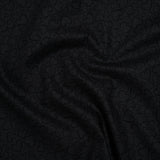 Printed Quilting Cotton by Patrick Lose for Northcott - Black on Black Doodle Hearts - Basically Black & White Collection