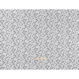 Printed Quilting Cotton by Patrick Lose for Northcott - Black on White Scribble Spots - Basically Black & White Collection