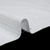 Printed Quilting Cotton by Patrick Lose for Northcott - White on White Doodle Beaded Stripe - Basically Black & White Collection