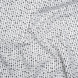 Printed Quilting Cotton by Patrick Lose for Northcott - Black on White Doodle Beaded Stripe - Basically Black & White Collection