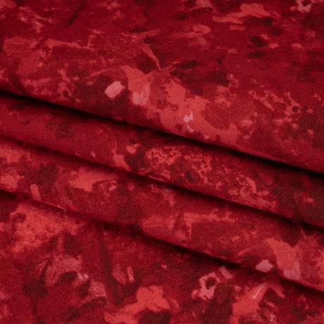 Printed Quilting Cotton by Deborah Edwards for Northcott Studio - Cardinal Painterly Abstract - Chroma Collection