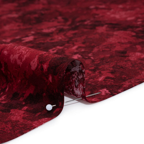 Printed Quilting Cotton by Deborah Edwards for Northcott Studio - Sangria Painterly Abstract - Chroma Collection