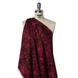 Printed Quilting Cotton by Deborah Edwards for Northcott Studio - Cabernet Painterly Abstract - Chroma Collection