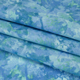 Printed Quilting Cotton by Deborah Edwards for Northcott Studio - Sea Breeze Painterly Abstract - Chroma Collection