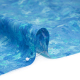 Printed Quilting Cotton by Deborah Edwards for Northcott Studio - Bahama Blue Painterly Abstract - Chroma Collection