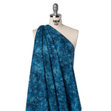 Printed Quilting Cotton by Deborah Edwards for Northcott Studio - Lapis Painterly Abstract - Chroma Collection