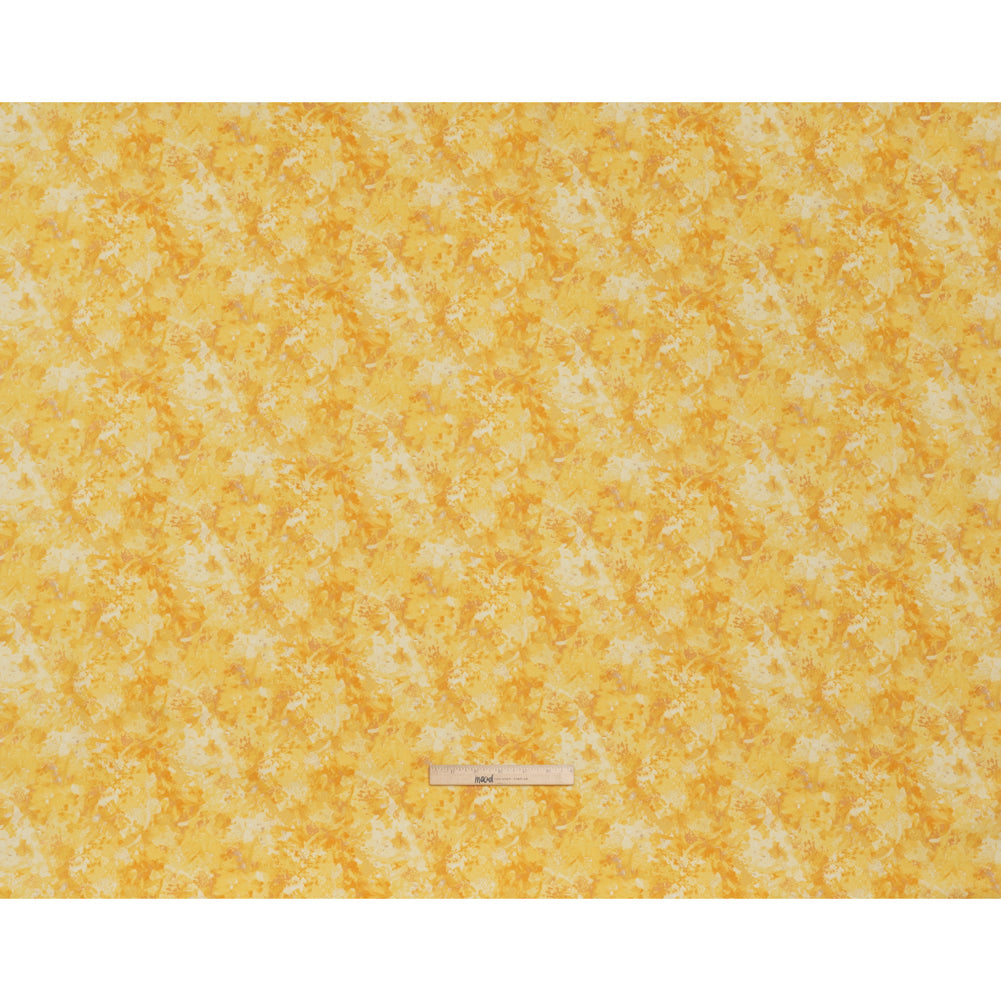 Printed Quilting Cotton by Deborah Edwards for Northcott Studio - Pineapple Crush Painterly Abstract - Chroma Collection