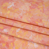 Printed Quilting Cotton by Deborah Edwards for Northcott Studio - Peach Melba Painterly Abstract - Chroma Collection