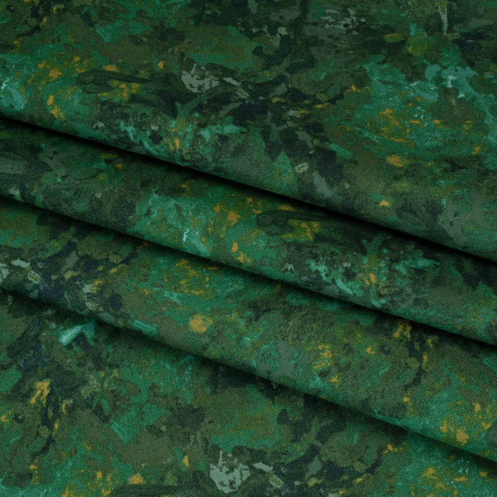 Printed Quilting Cotton by Deborah Edwards for Northcott Studio - Spruce Painterly Abstract - Chroma Collection