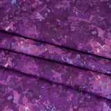 Printed Quilting Cotton by Deborah Edwards for Northcott Studio - Magenta Painterly Abstract - Chroma Collection