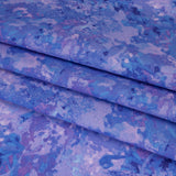 Printed Quilting Cotton by Deborah Edwards for Northcott Studio - Iris Painterly Abstract - Chroma Collection