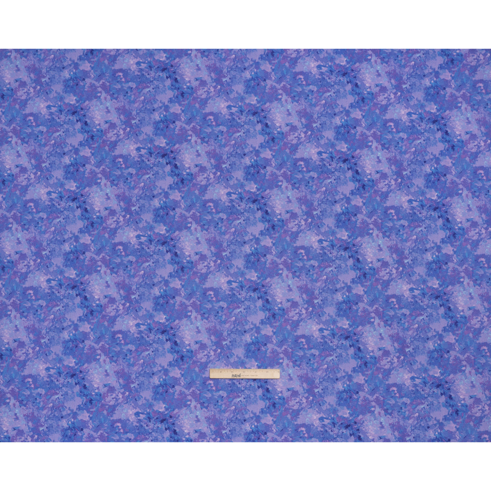 Printed Quilting Cotton by Deborah Edwards for Northcott Studio - Iris Painterly Abstract - Chroma Collection