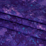 Printed Quilting Cotton by Deborah Edwards for Northcott Studio - Violet Painterly Abstract - Chroma Collection