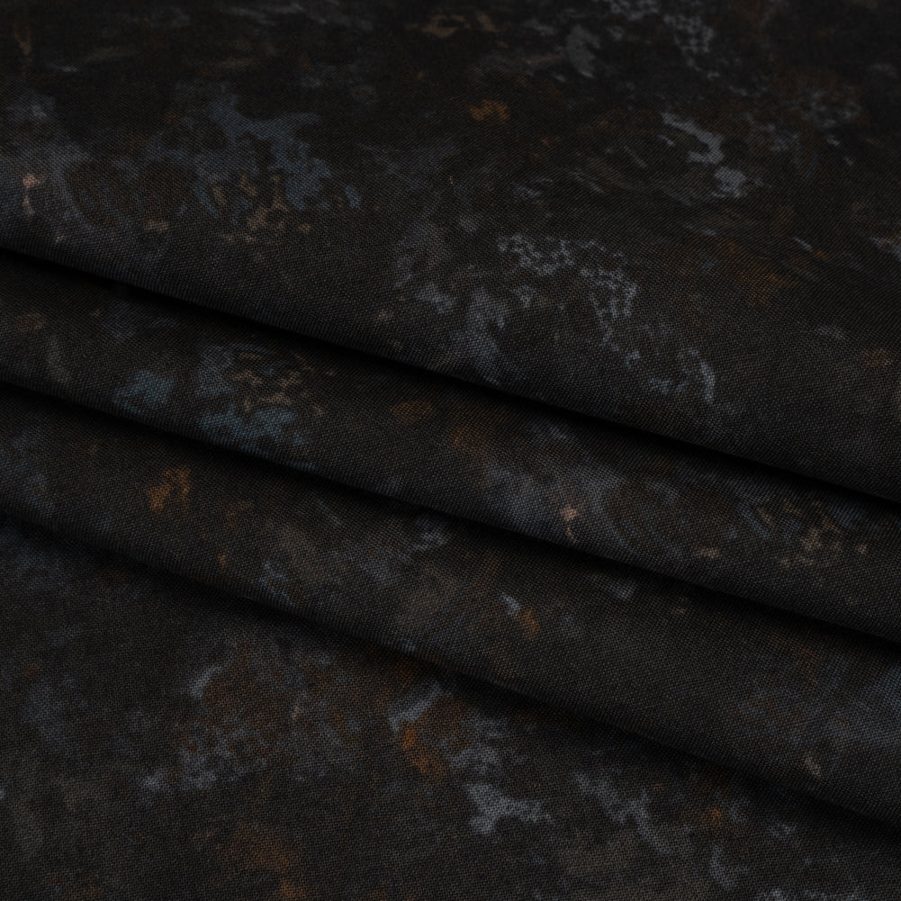 Printed Quilting Cotton by Deborah Edwards for Northcott Studio - Obsidian Painterly Abstract - Chroma Collection