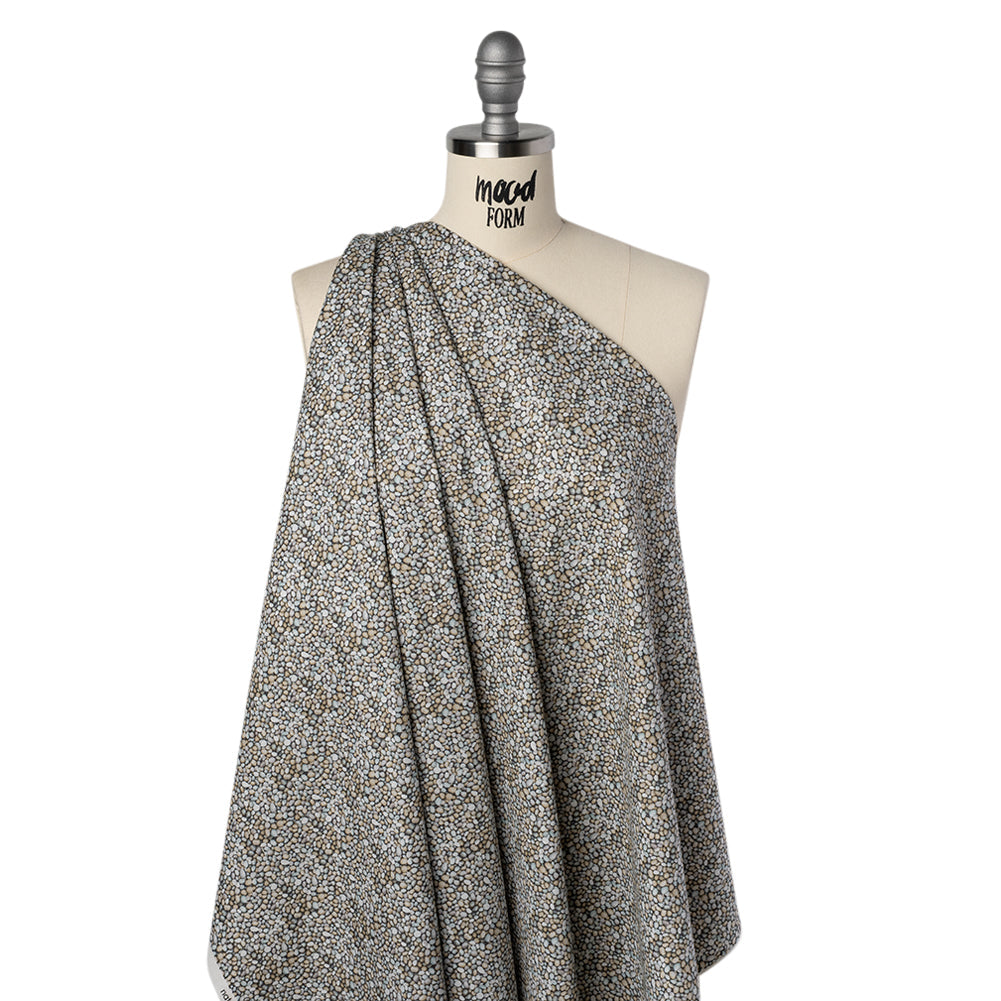 Printed Quilting Cotton by Northcott Studio - Mid Gray Pebbles - Naturescapes Collection