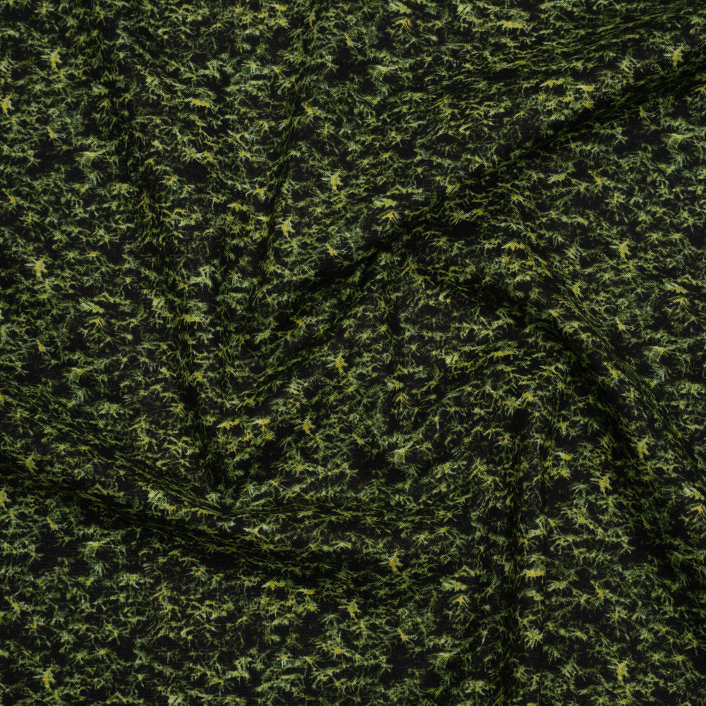 Printed Quilting Cotton by Northcott Studio - Dark Green Spruce - Naturescapes Collection