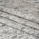 Printed Quilting Cotton by Northcott Studio - Mid Gray Brick - Naturescapes Collection
