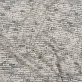 Printed Quilting Cotton by Northcott Studio - Mid Gray Brick - Naturescapes Collection