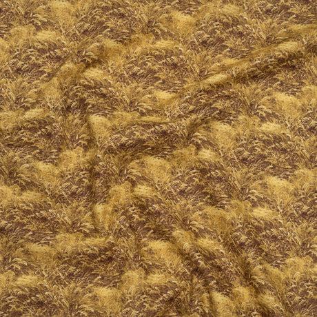 Printed Quilting Cotton by Northcott Studio - Ochre Prairie Grass - Naturescapes Collection