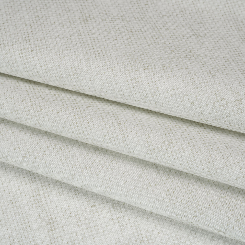 Printed Quilting Cotton by Northcott Studio - Cream Canvas Textured - Linen Basics Collection