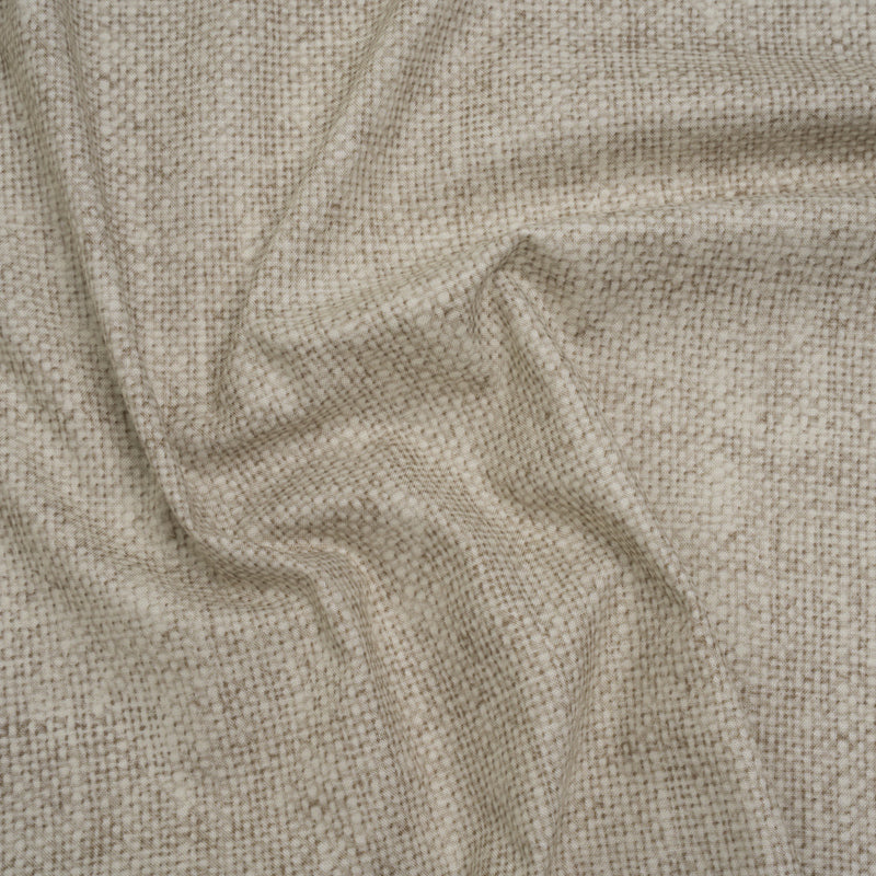 Printed Quilting Cotton by Northcott Studio - Beige Canvas Textured - Linen Basics Collection