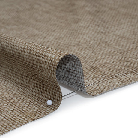 Printed Quilting Cotton by Northcott Studio - Taupe Canvas Textured - Linen Basics Collection