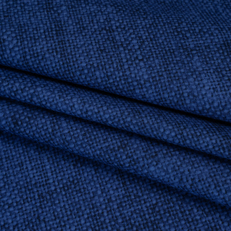 Printed Quilting Cotton by Northcott Studio - Navy Canvas Textured - Linen Basics Collection