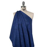 Printed Quilting Cotton by Northcott Studio - Navy Canvas Textured - Linen Basics Collection
