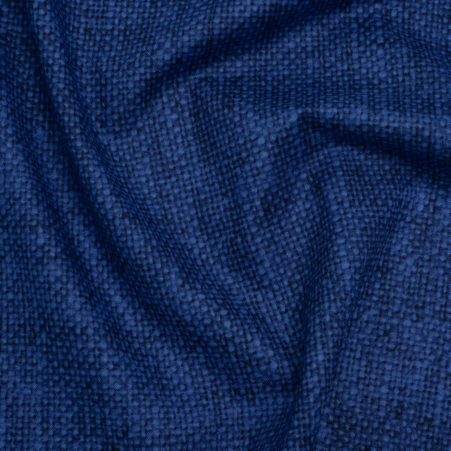 Printed Quilting Cotton by Northcott Studio - Navy Canvas Textured - Linen Basics Collection