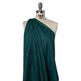 Printed Quilting Cotton by Northcott Studio - Teal Canvas Textured - Linen Basics Collection