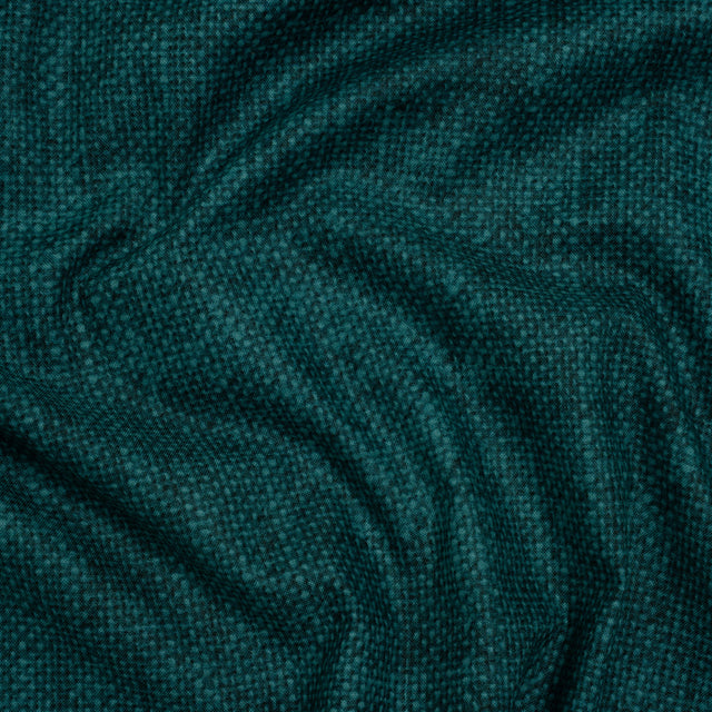 Printed Quilting Cotton by Northcott Studio - Teal Canvas Textured - Linen Basics Collection