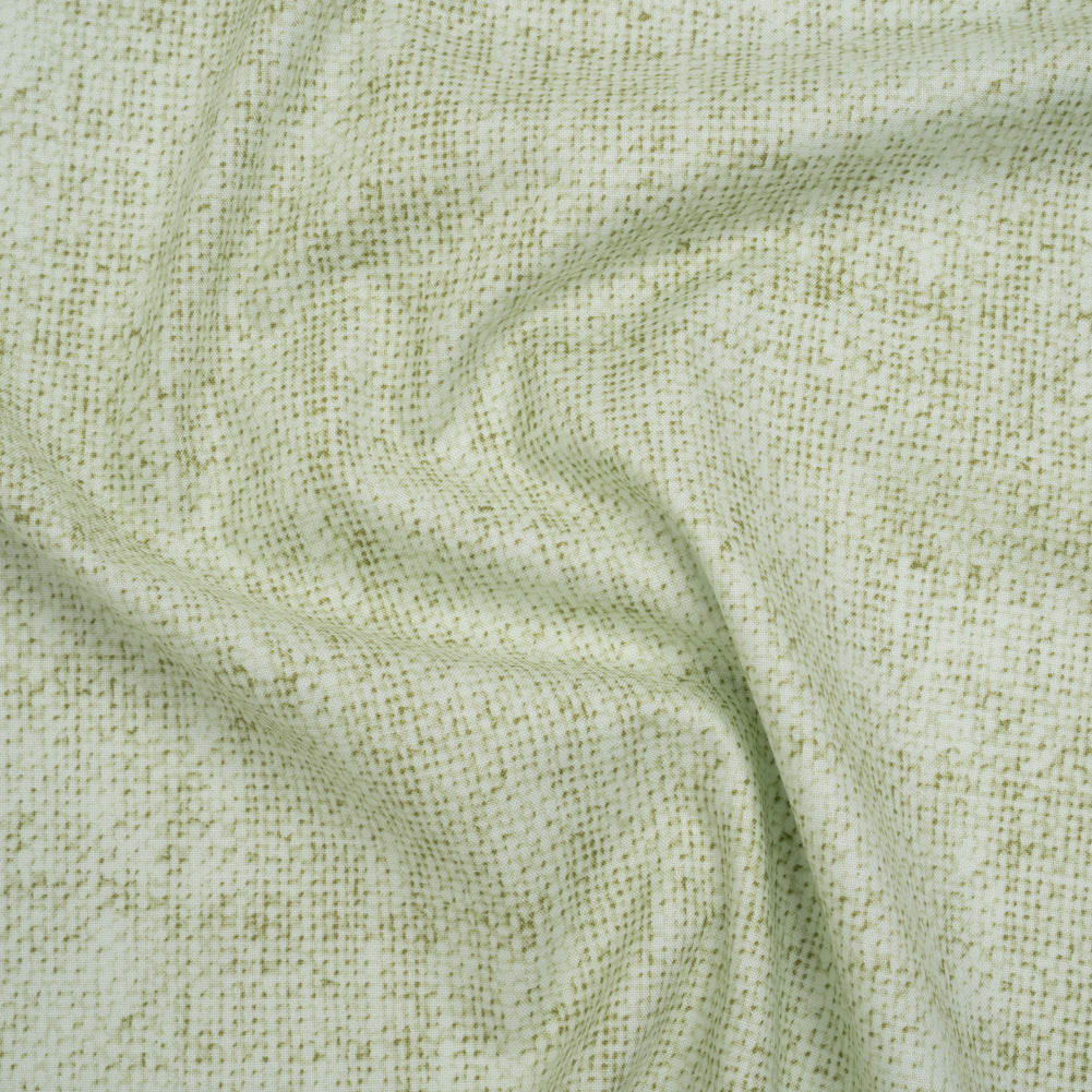 Printed Quilting Cotton by Northcott Studio - Lichen Canvas Textured - Linen Basics Collection