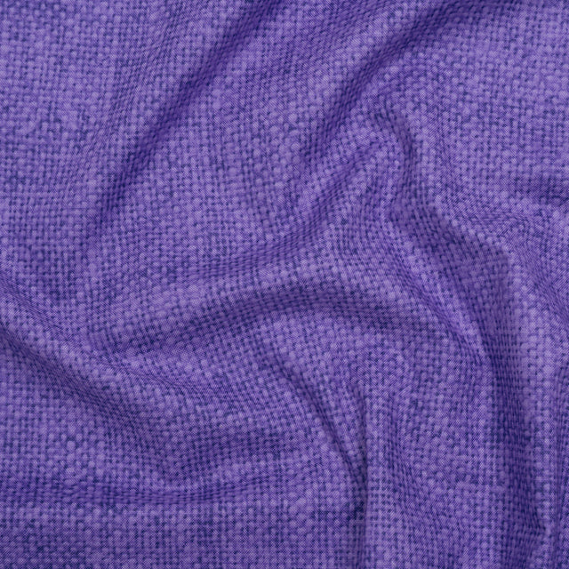 Printed Quilting Cotton by Northcott Studio - Purple Canvas Textured - Linen Basics Collection