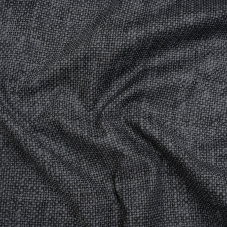Printed Quilting Cotton by Northcott Studio - Charcoal Canvas Textured - Linen Basics Collection